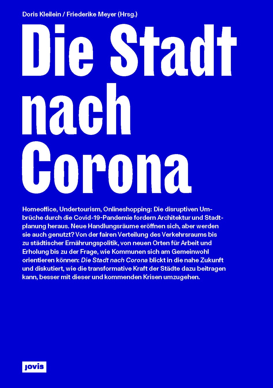 Book cover image for Die Stadt nach Corona ISBN: 9783868596717